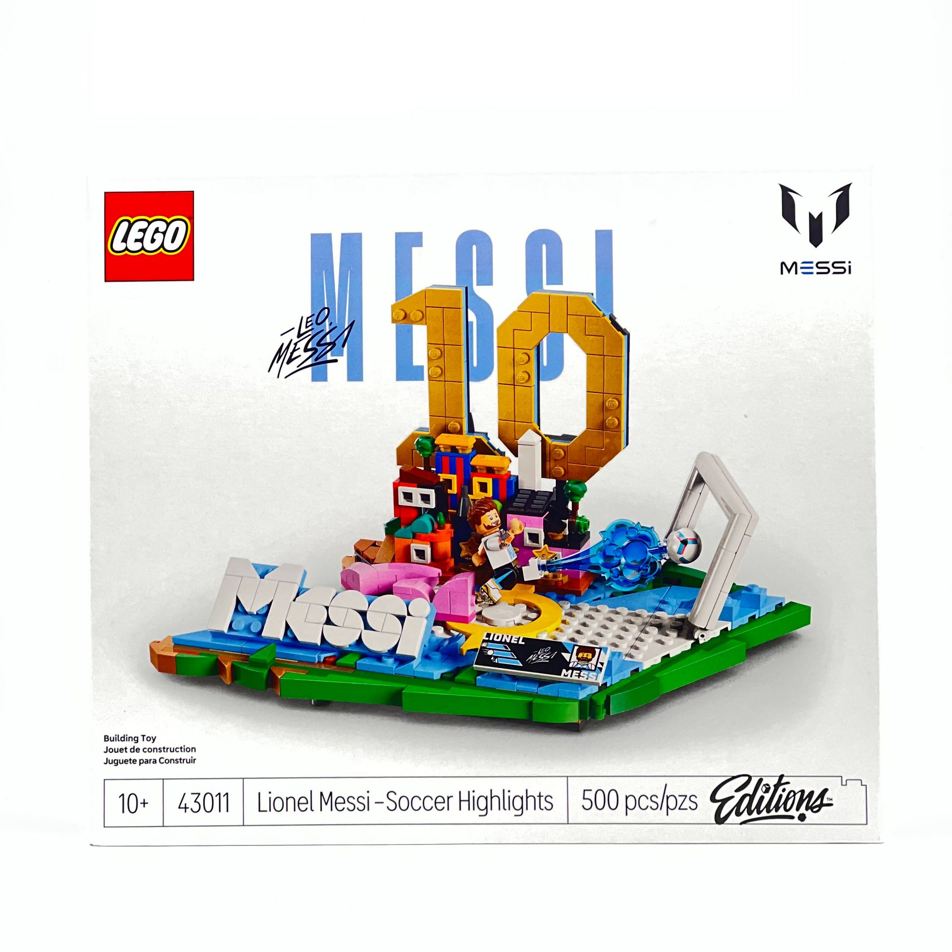 LEGO LIONEL MESSI SOCCER HIGHLIGHTS EDITION 500PCS 1 box