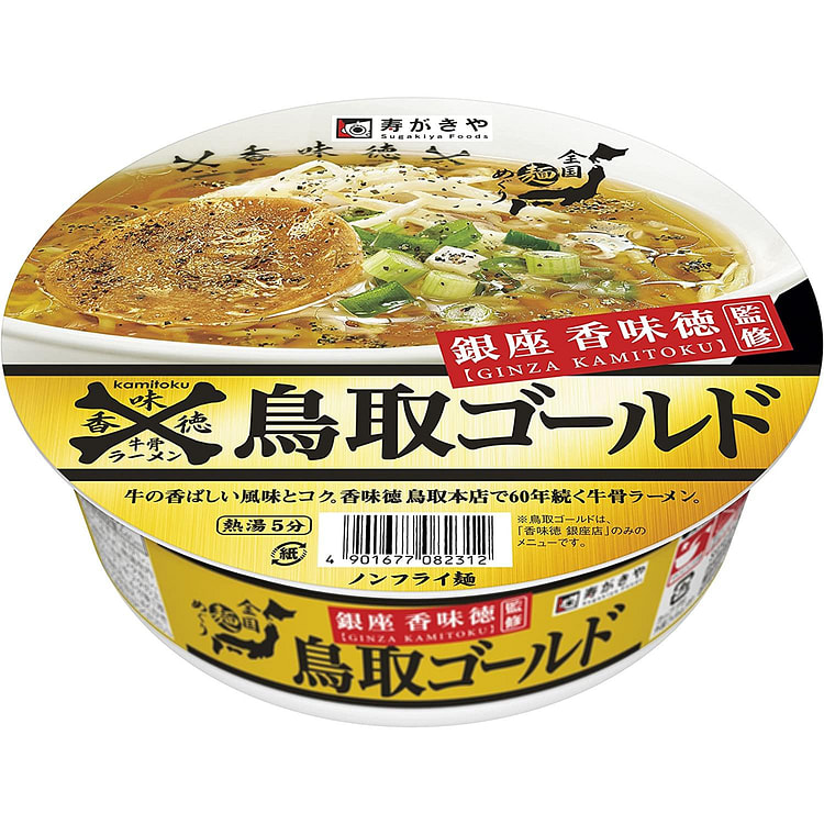 日本面条拉面 牛肉酱油 SUGAKIYA 109g