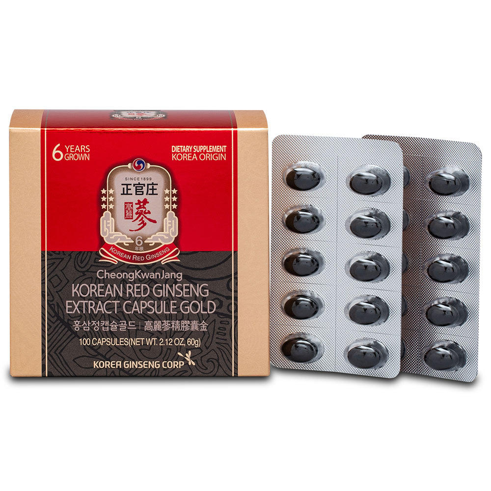 韓国 人気 Capsule saving 20個 1300円 Get Extract Capsule Gold Korean Red Ginseng - CheongKwanJang - FB