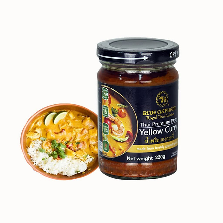 BLUE ELEPHANT Yellow Curry Sauce 220 g