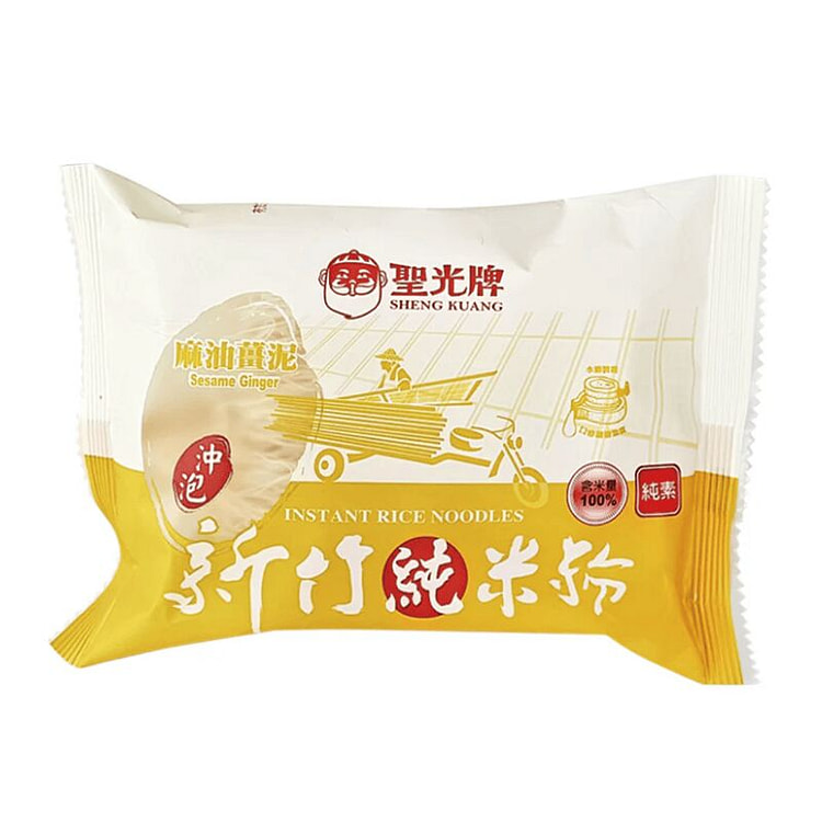 【聖光牌】沖泡式100%純米米粉(麻油薑泥) 72 克