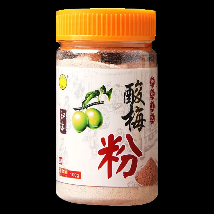 传统秘制酸梅粉1瓶 水果蘸料酸嘢甘草 100 克