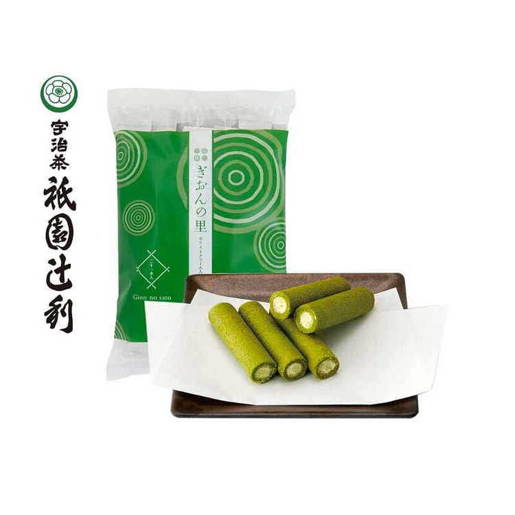祇园辻利 抹茶夹心 蛋卷 祗园村 21个
