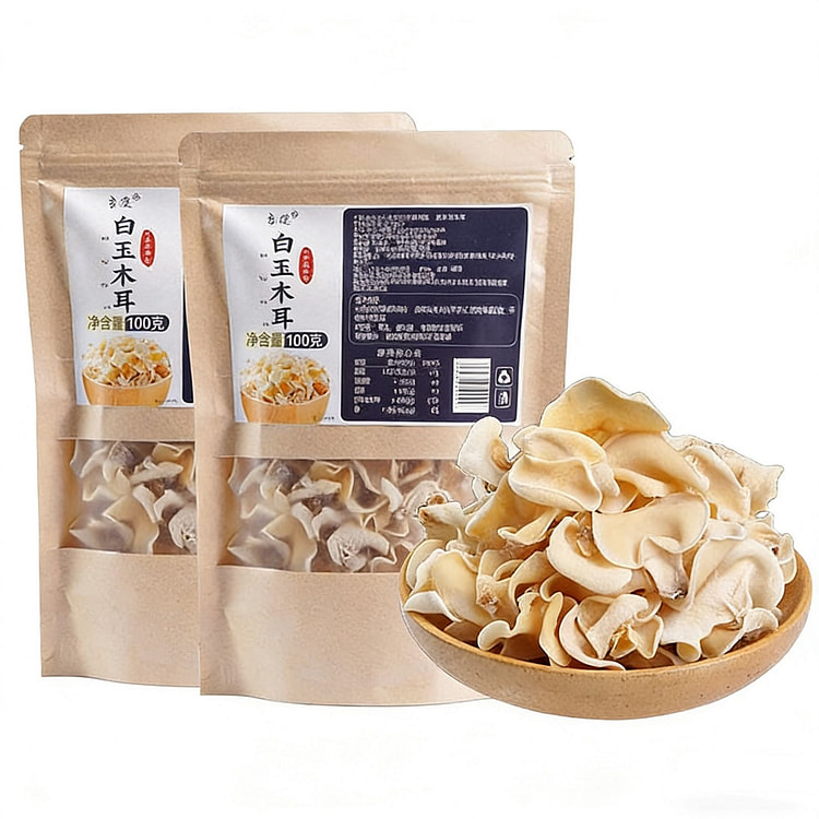 Yunnan Specialty White Jade Wood Ear Mushroom 100 g