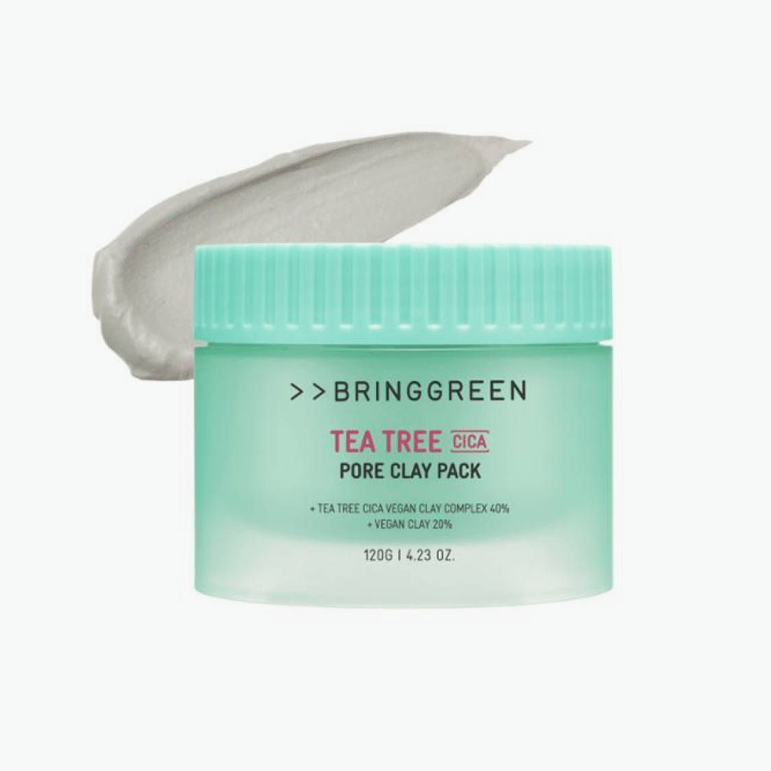 BRINGGREEN Tea Tree Cica Pore Clay Pack 120 g