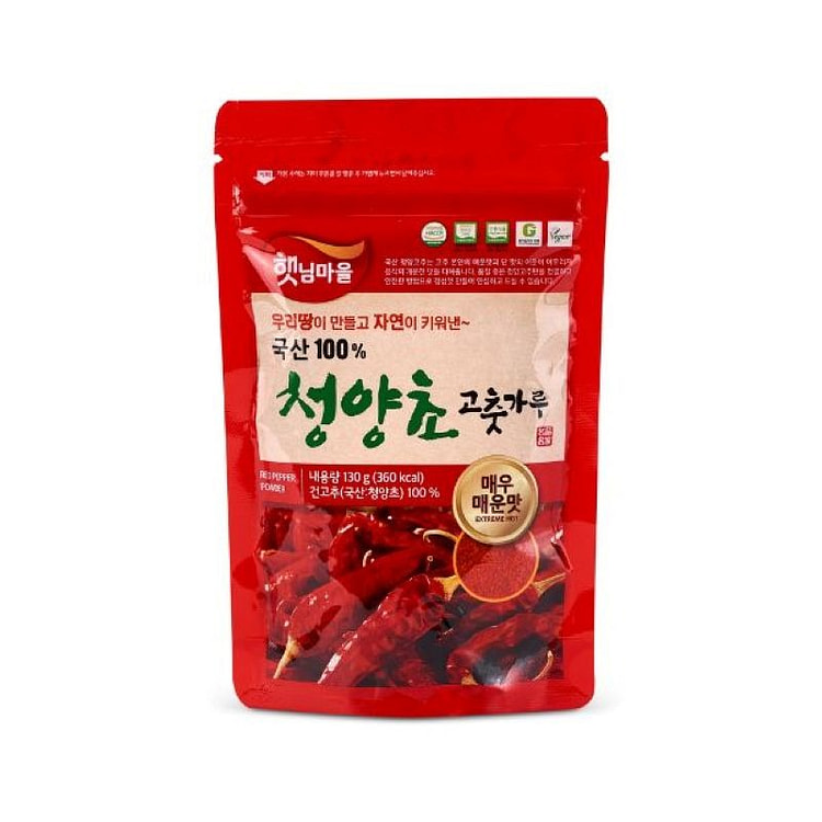 海特尼姆村韩国清阳辣椒粉 130 克