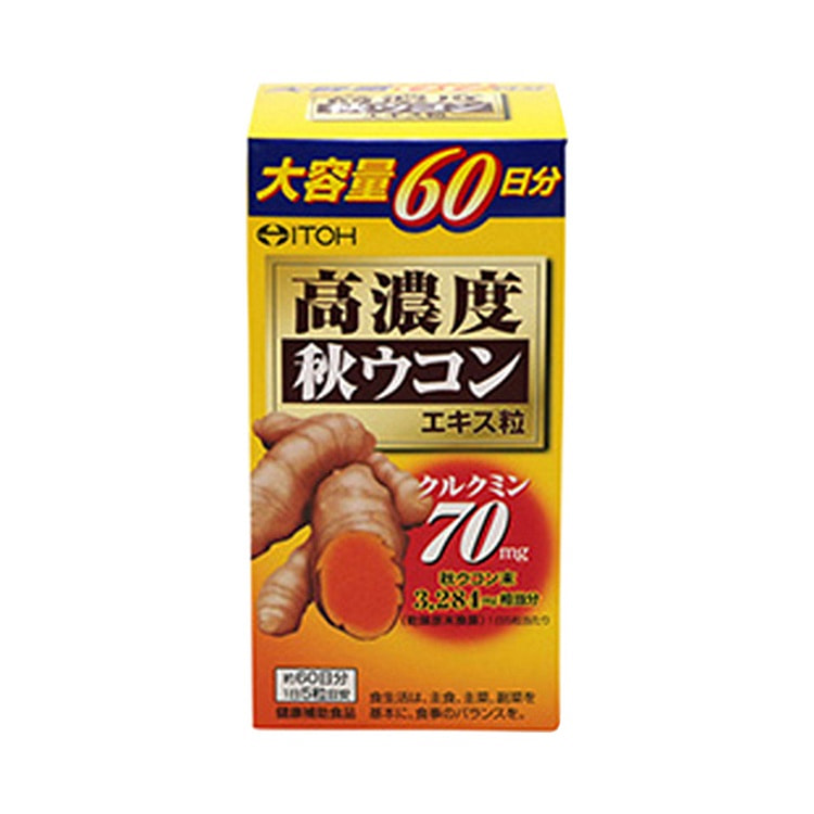 ITOHKAMPO 高浓度秋姜黄片 300粒