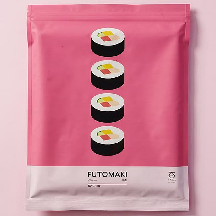 norimomo Futomaki Nori Sheets 10 Sheets 1 each