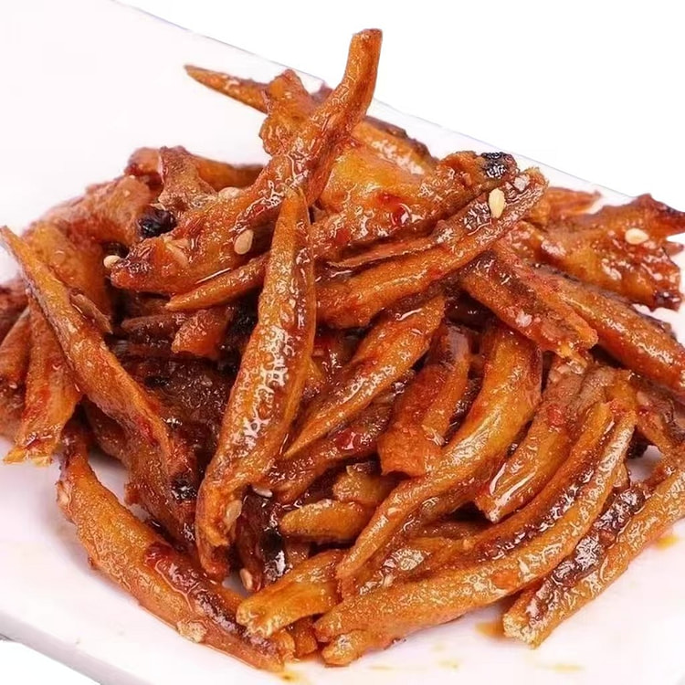 风味鱼仔香辣小鱼干45克*1袋 45 克