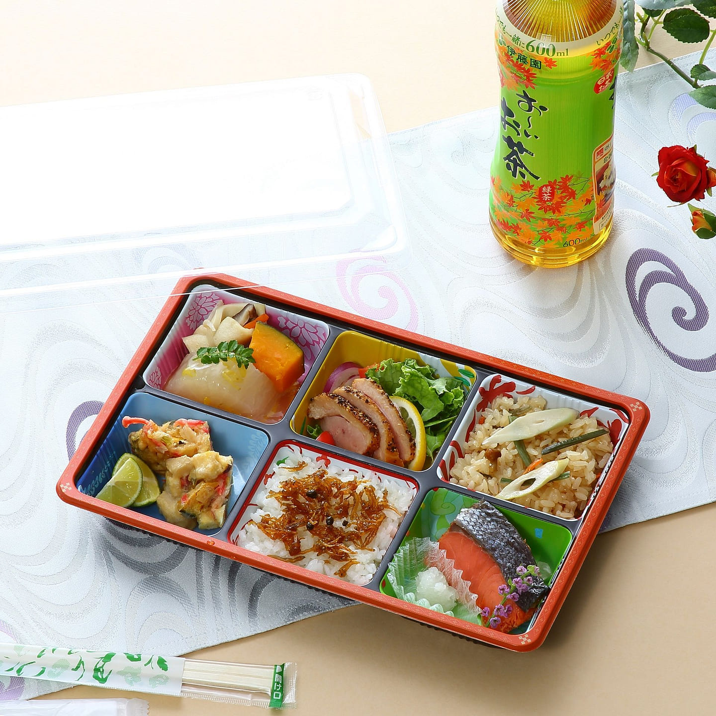 To go box Lunch Box disposable,5 pieces,from Japan 1 each