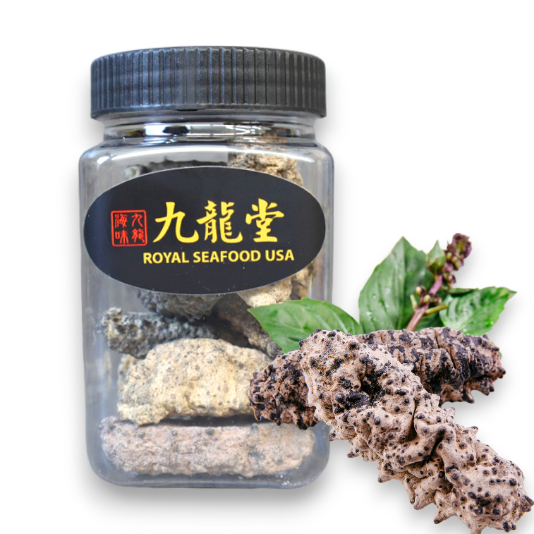 Dried South America Sea Cucumber (MediumSize) 4oz 4 oz