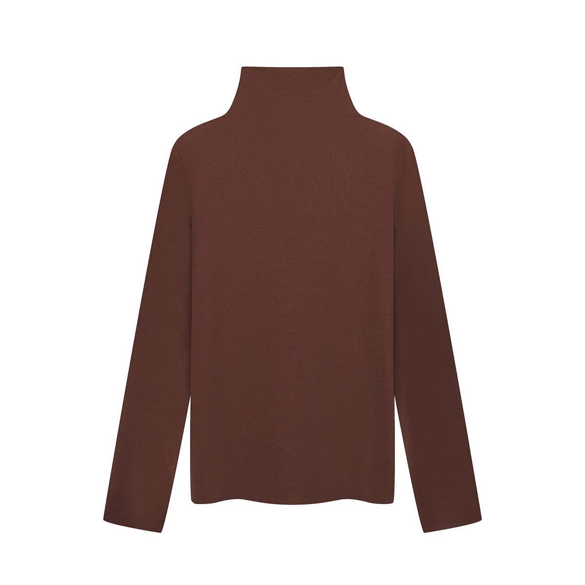 Highcollar Wool material Warm Skinwear Top -Red-L 1 each