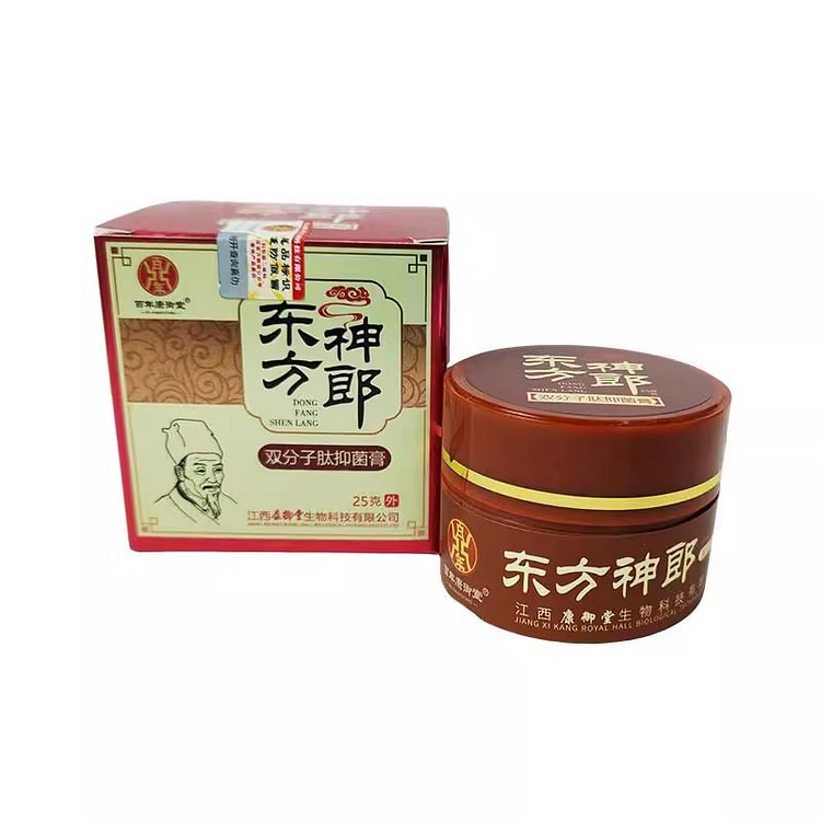东方神郎 双分子肽抑菌膏 康御堂草本乳膏25g/瓶