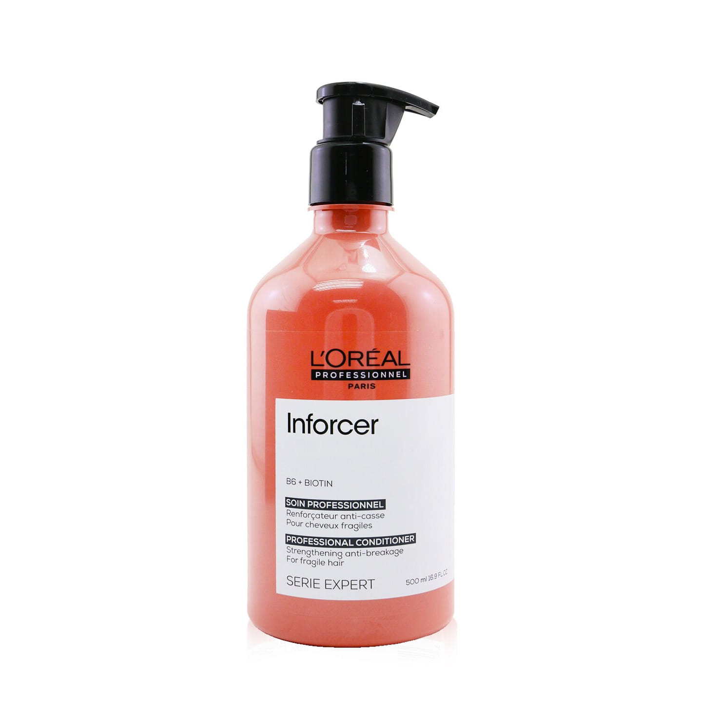 L’Oreal Professionnel Serie Expert – Inforcer B6 + Biotin Strengthening Anti-Breakage Conditioner (For Fragile Hair) 500ml/16.9oz 500 ml