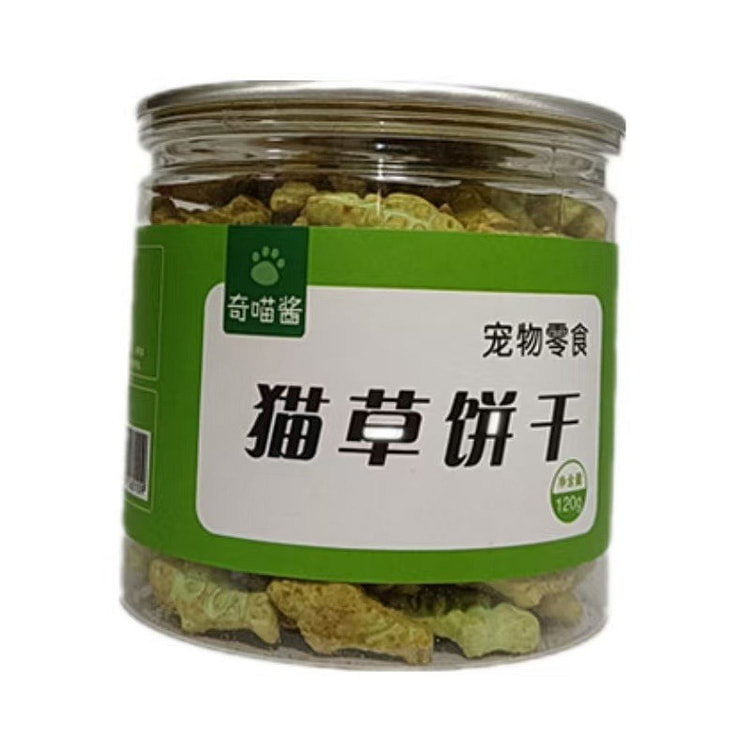 宠物猫咪零食猫草饼干120克 120 克