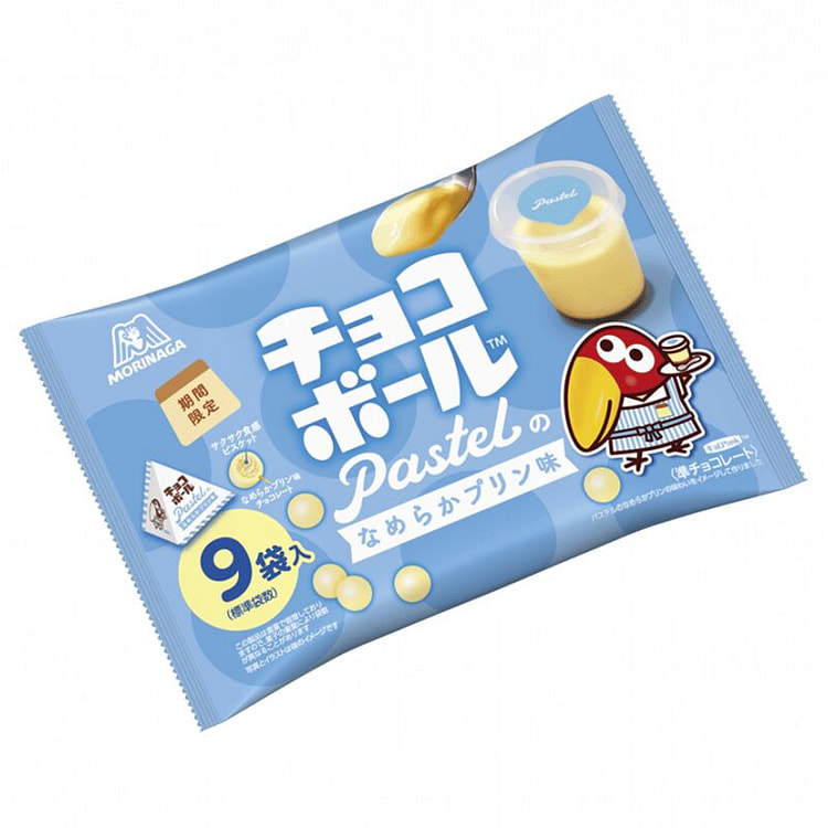 森永制菓 法式薄饼三明治 布丁味 6枚 1 份