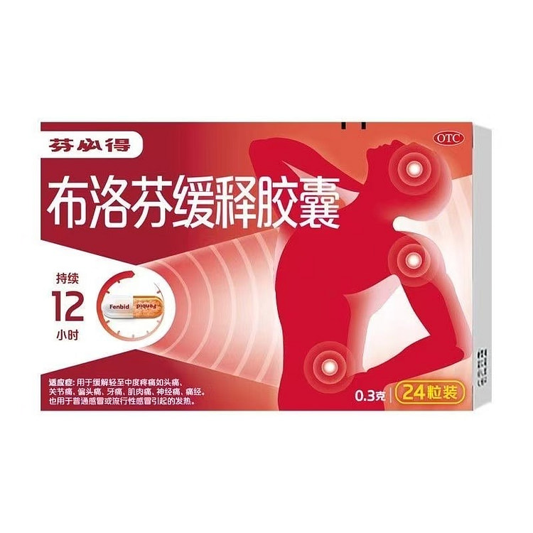 Ibuprofen Extended-Release Capsules Cold Medicine