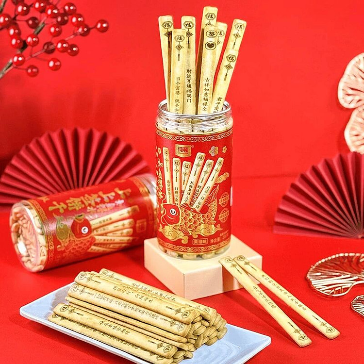 【接好运】如意上上签黄油饼干200g1罐 200 克