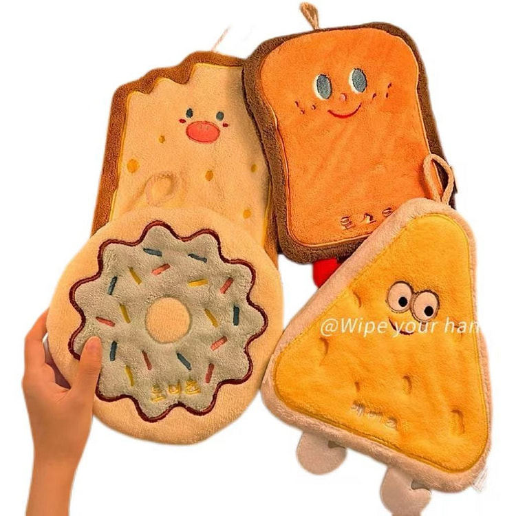 卡通挂饰擦手帕4个装 4 份