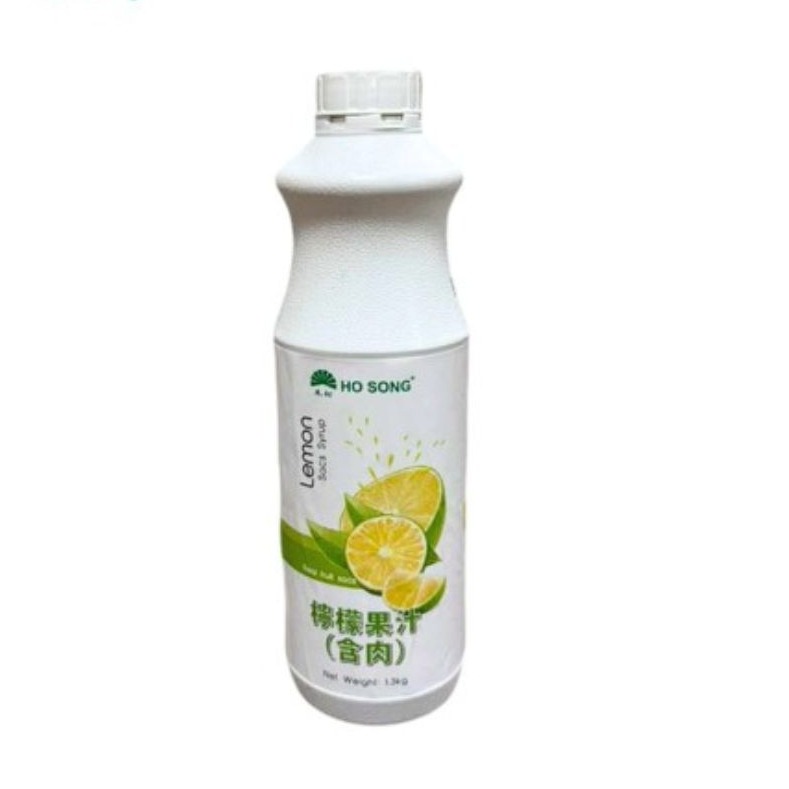 优质柠檬糖浆,含果包和水果茶底 2.86 磅
