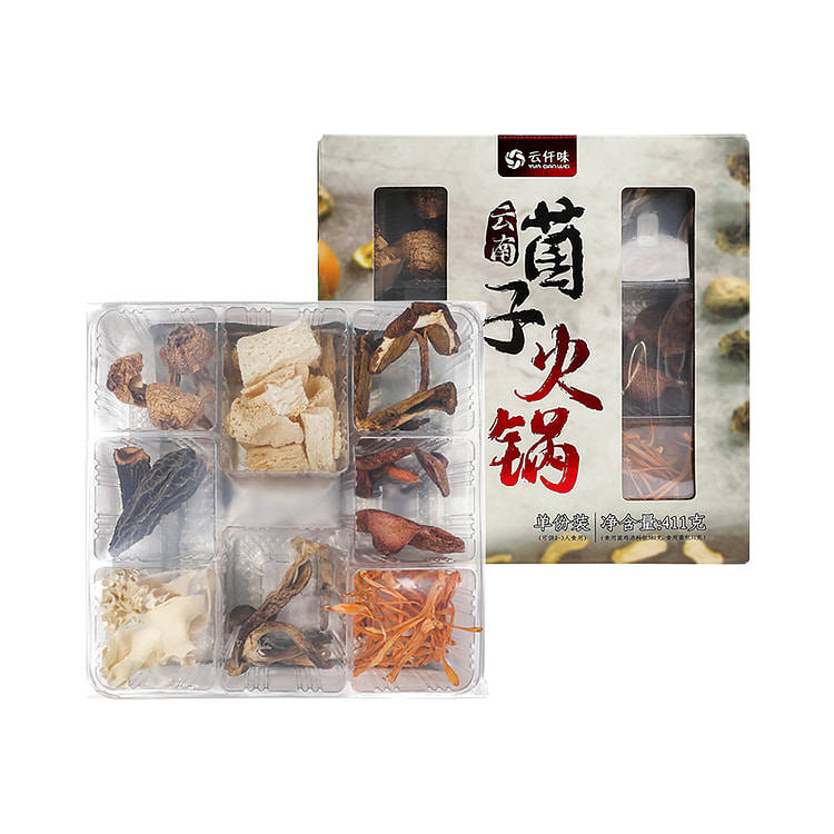 云仟味菌子宴松茸菌菇汤料包411g*1盒