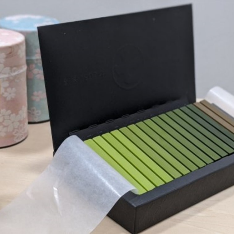 Get NANAYA Premium Matcha Chocolate 2 Sticks Each Delivered | Weee