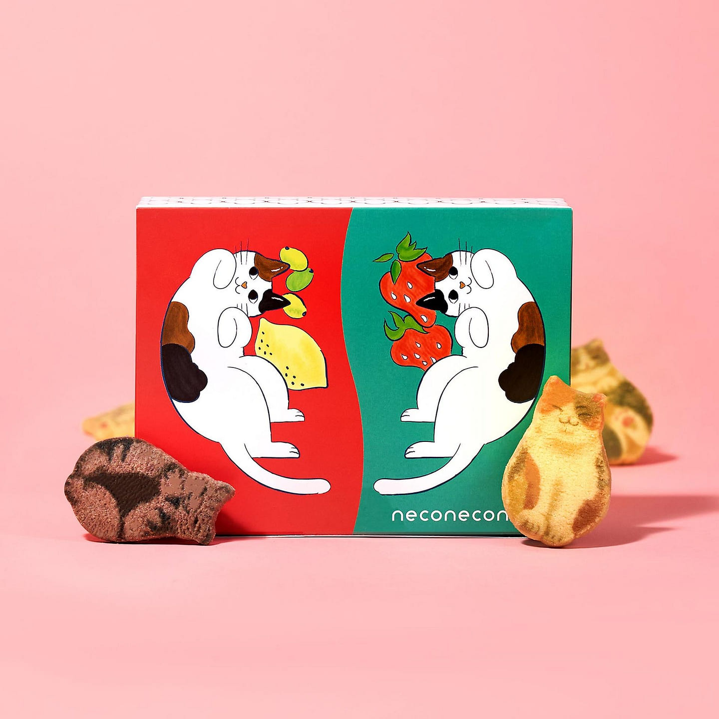 Cat Cookie Box (4 Pieces) 1 each
