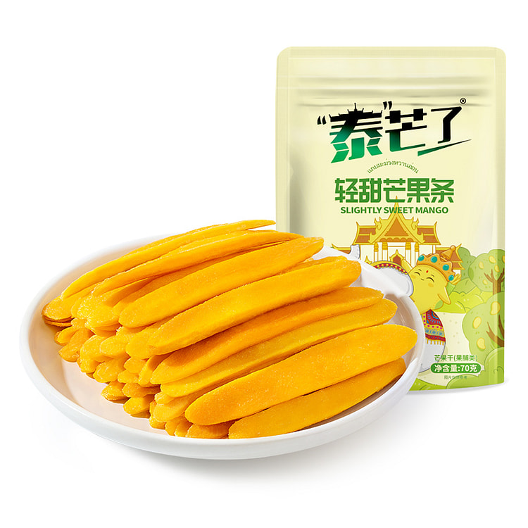 Thai Mango Light Sweet Mango Strips Imported Dried Mango Thick Cut Dried Fr