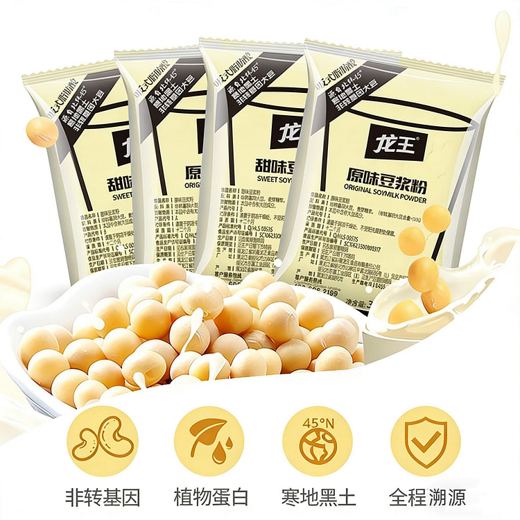 龙王 原味豆浆 420 克