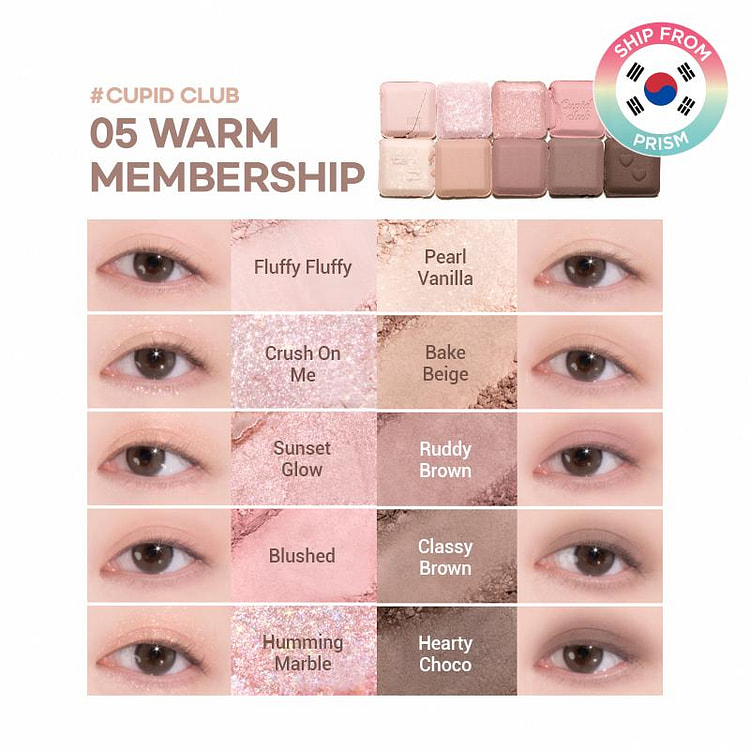 lilybyred Mood keyboard eye shadow palette10.5g#05