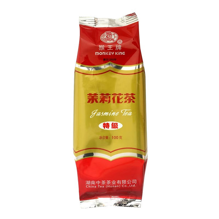 中茶猴王牌茉莉花茶横县茉莉口粮茶 100 克 (min 2)