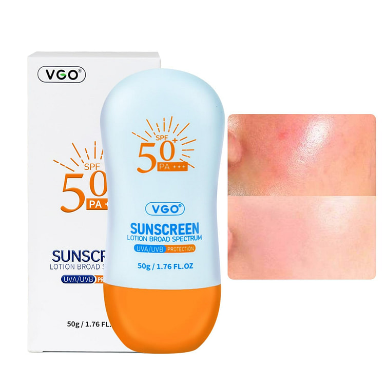VGO Sunscreen for Face SPF 50+, Mineral Sunscreen 1 each