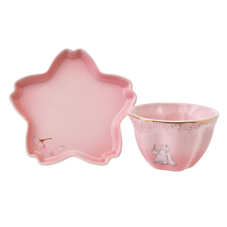 Disney Sakura Season Cup and Saucer Set Baymax