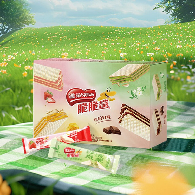 wafers of mixed flavors 12*1 box 140.4 g