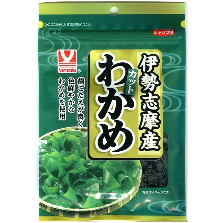 山中食品 伊势志摩切裙带菜 8g 1 份