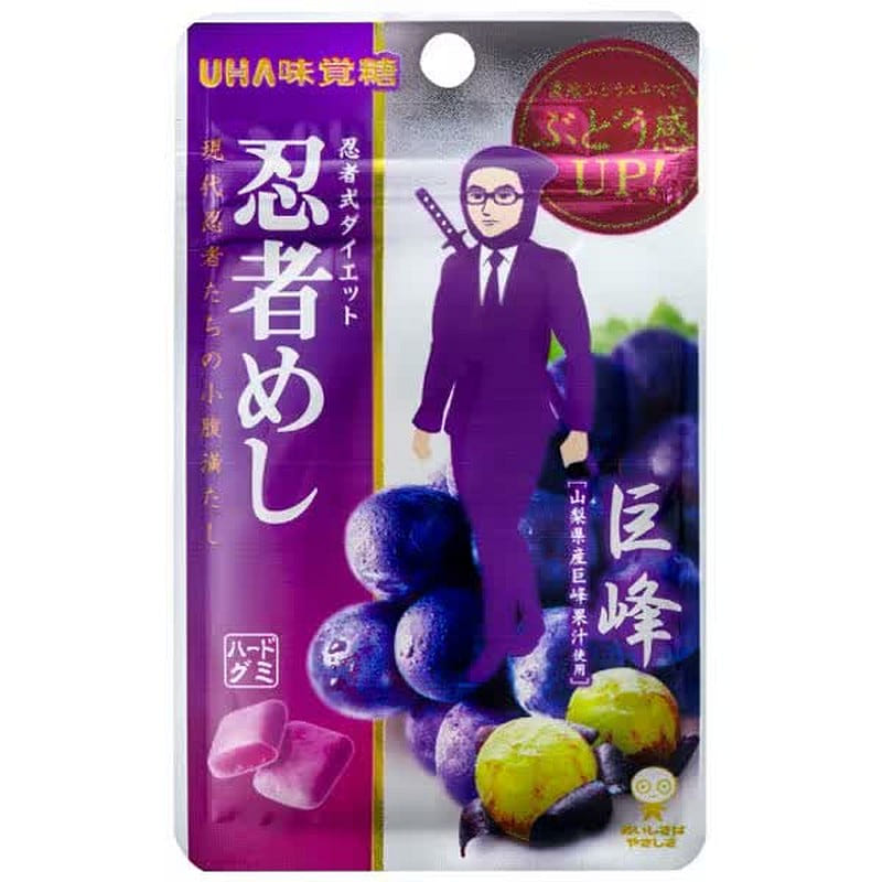 UHA 味觉糖 忍者目鱼巨峰味 20g 1 份