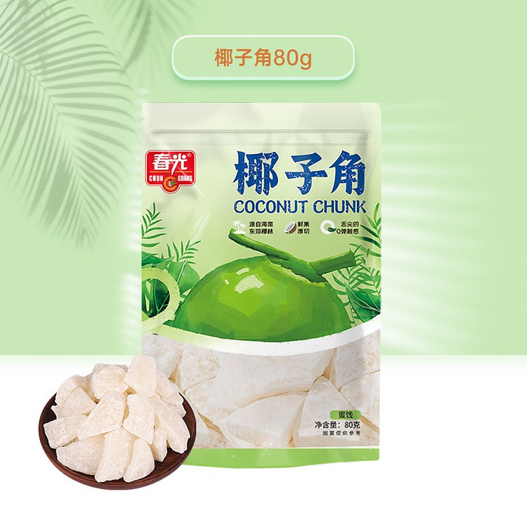 春光食品 椰子角 80 克