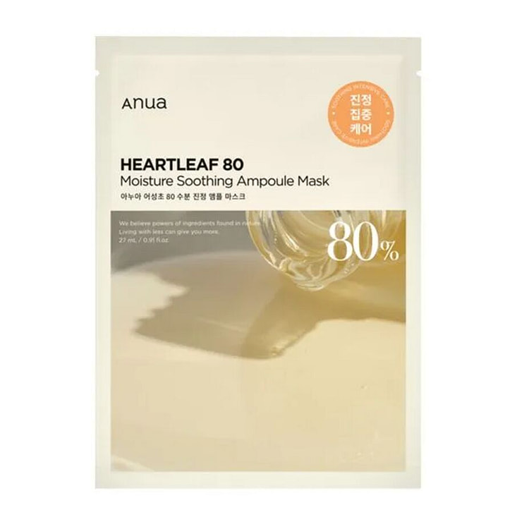 ANUA 80 保湿舒缓安瓿面膜