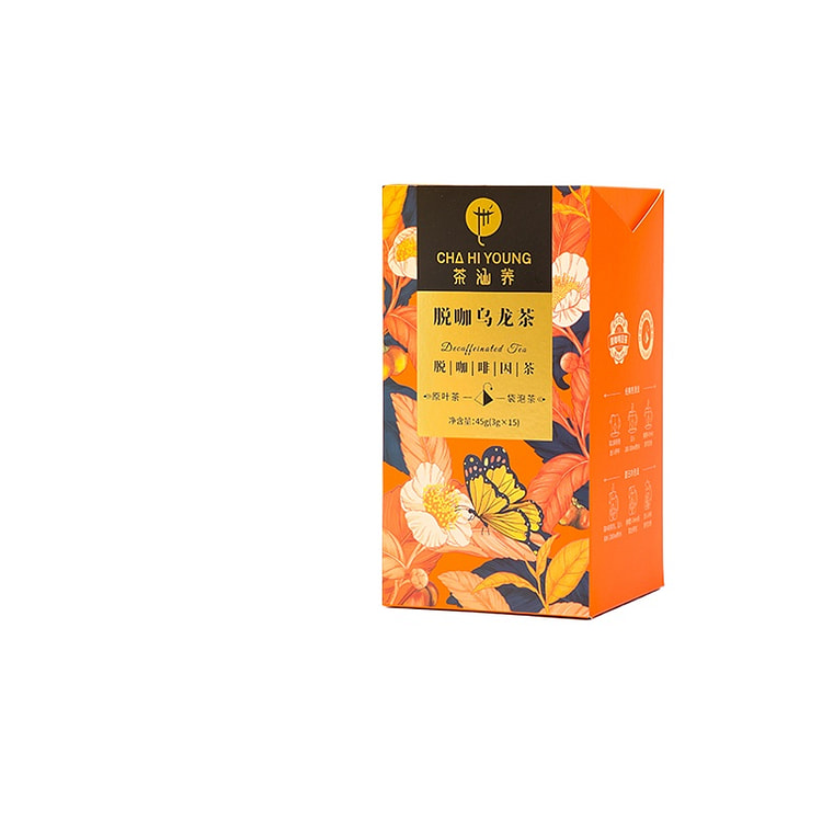 茶涵养脱咖乌龙茶45g*1盒 45 克