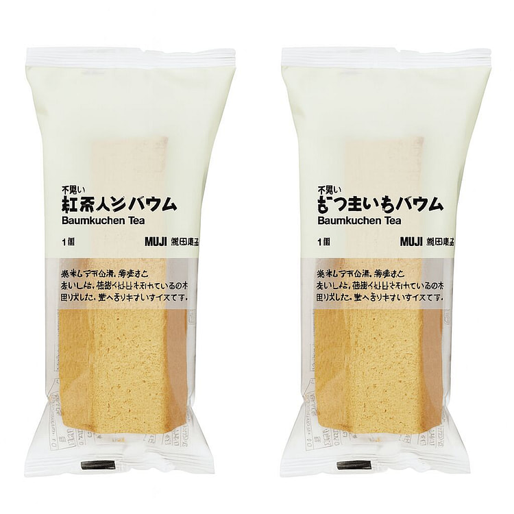 MUJI Irregular Baumkuchen Tea 2pc