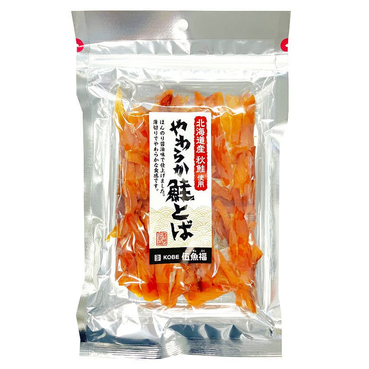 Gogyofuku Soft Salmon Jerky 27g 1 pack