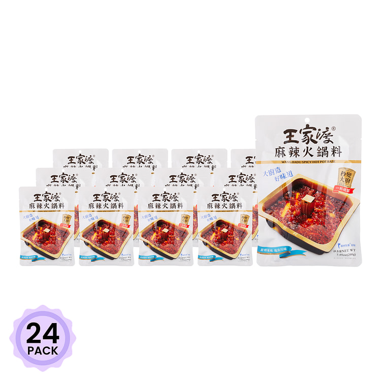 王家渡 麻辣火锅料 200 克*24 包