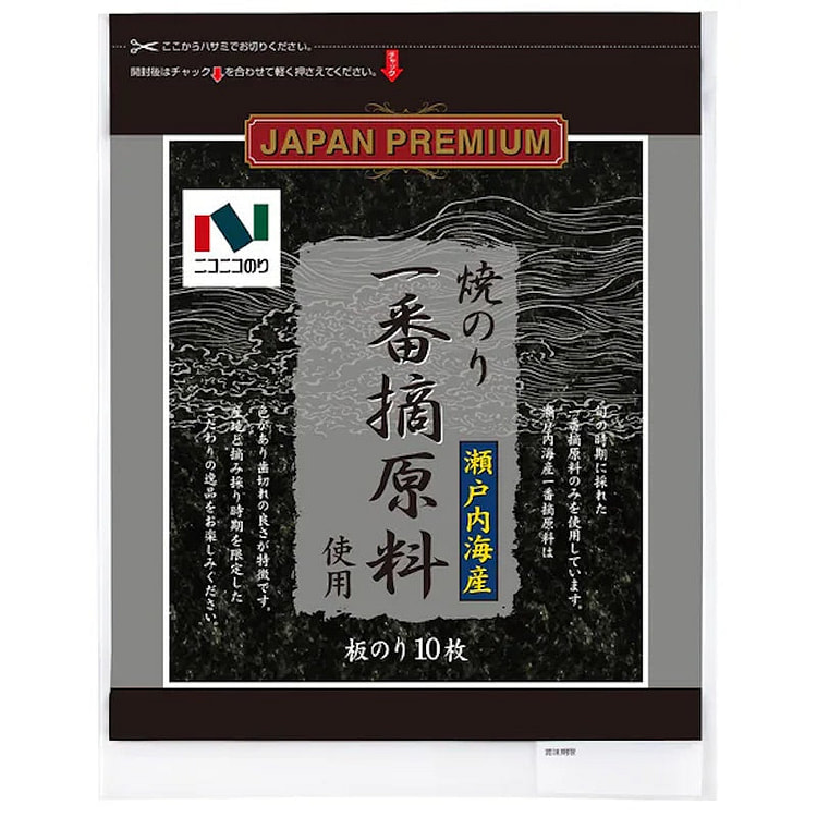 NicoNico First Harvest Nori Sheets 40g 1 each