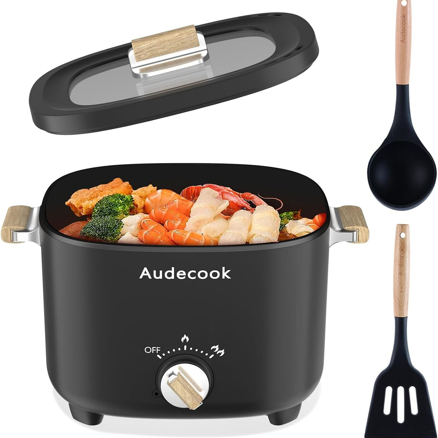 2.5LPortable NonStick MultiFunctional ElectricPot 1 count