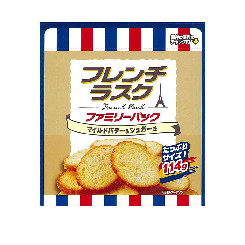 Oyatsu Company French Rusk Family Pack 114g 114 g