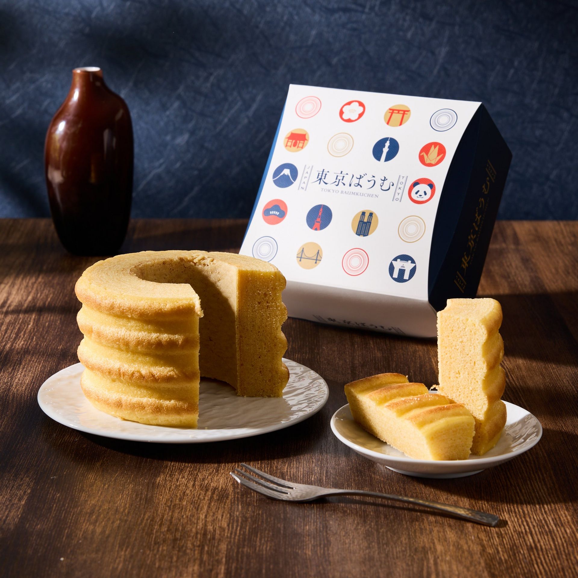Vanilla Tokyo Baumkuchen 444 グラム