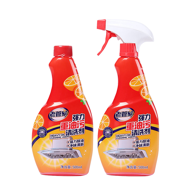 老管家 强力重油污清洗剂 500ml*2瓶