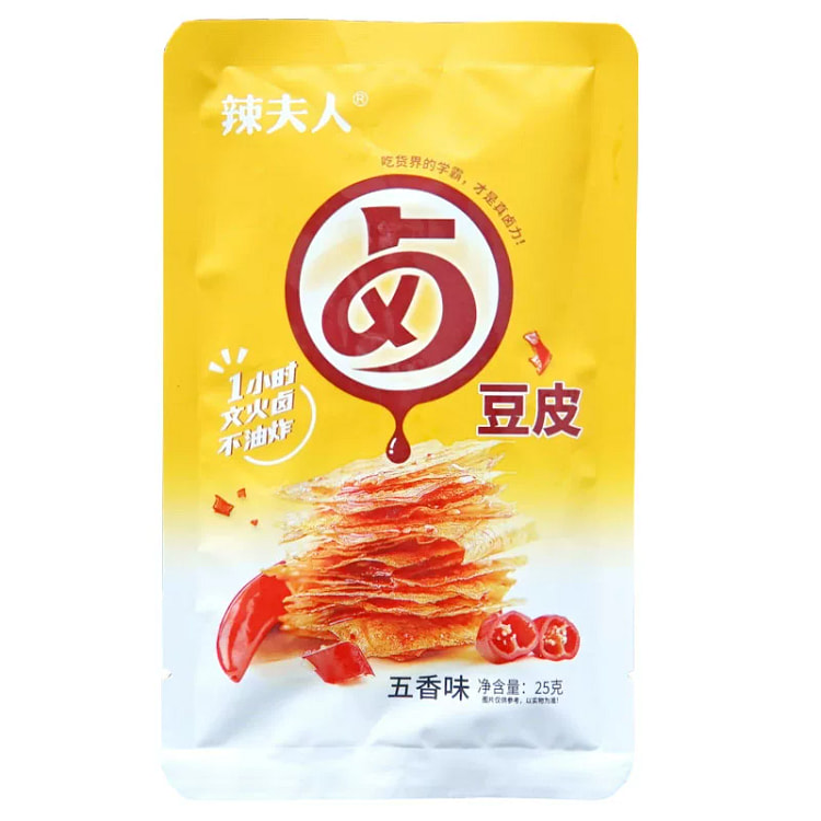 卤豆皮辣条25g*1袋 25 克