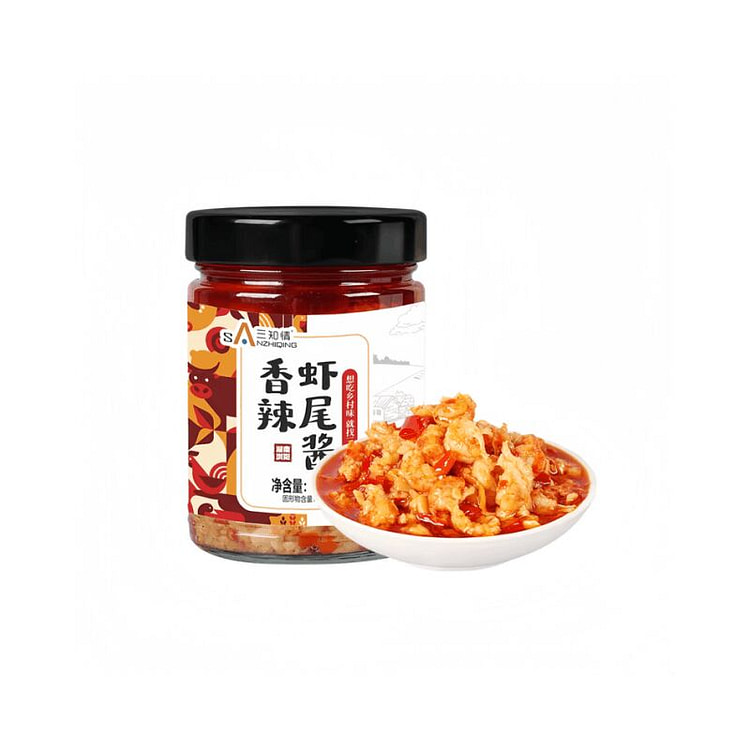 三知情 去壳香辣龙虾酱238g*1瓶 238 克