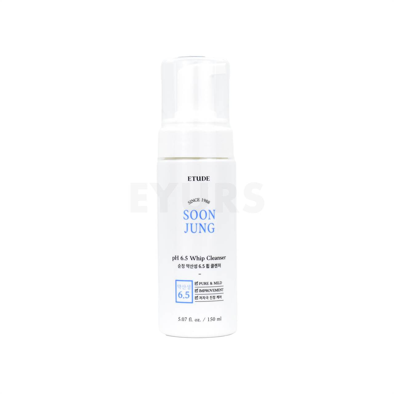 ETUDE Soon Jung pH 6.5 Whip Cleanser 150 มิลลิลิตร
